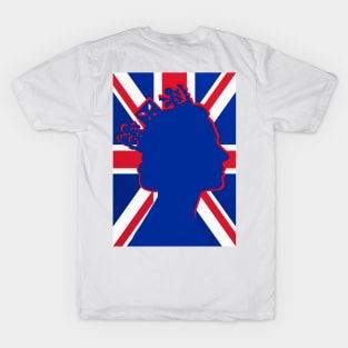 Union Jack Flag Queen Elizabeth T-Shirt